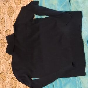 Tommy Hilfiger mens dark blue wool turtleneck sweater size medium
